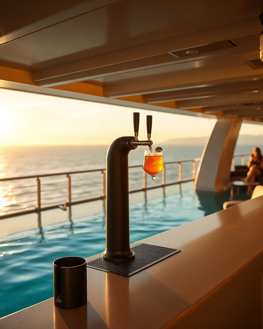 Nordic Star Lines — Pool-Deck · Open-Air-Bars
